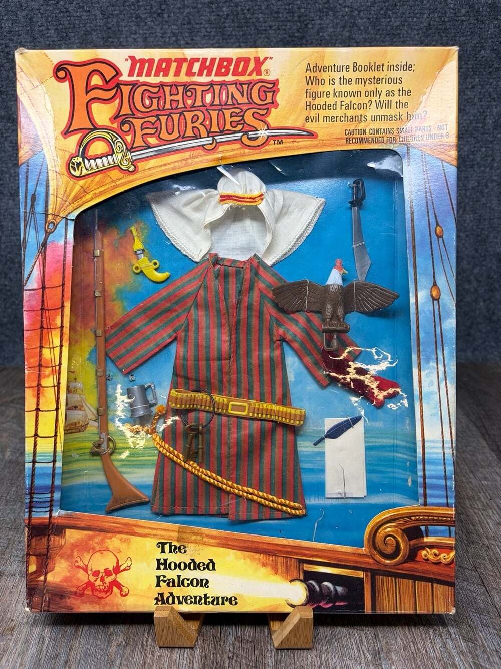 Vintage 1974 Matchbox Fighting Furies The Hooded Falcon Adventure Outfit Set